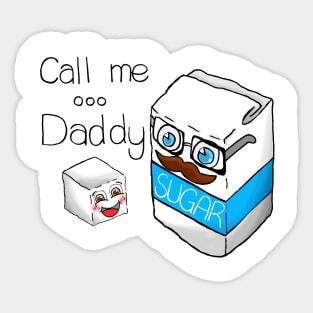 Call me daddy Sticker